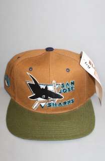 And Still x For All To Envy Vintage San Jose Sharks blockhead snapback 