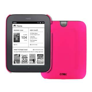 for Barnes and Noble Nook Simple Touch Hot Pink Stealth Case Back Snap 