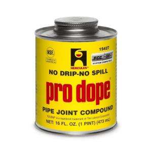 Oatey Hercules Chemical Pro Dope 1 Pint Thread Sealant 15427 at The 