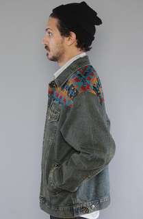 Pendleton The Denim Jacket With Jacquard Yokes  Karmaloop 