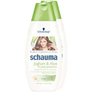 Schauma Joghurt & Aloe Shampoo 2er Pack (2 x 400 ml)  