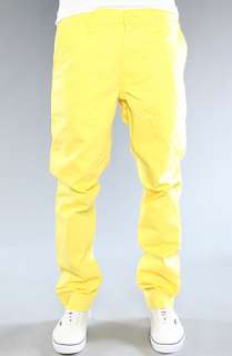 Cheap Monday The Slim Chino Pants in Yellow  Karmaloop   Global 