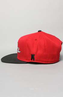 Crooks and Castles The La Crooks Snapback Cap in True Red  Karmaloop 