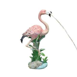 Beckett25 in.H Miami Flamingo Pond Art Fountain