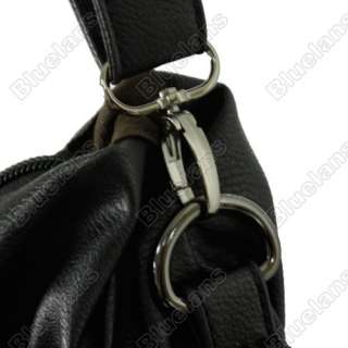 Punk Skull Womens Ladies PU Leather Handbag Shoulder Bag Chain Tassels 