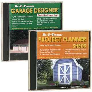 Big Hammer Do It Yourself Garage Designer & Shed Planner Bundle How To 