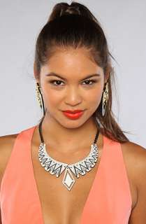 Melody Ehsani The Forget ME Not Tribal Collar in White  Karmaloop 