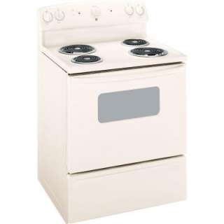GE 30 in. Freestanding Electric Range in Bisque JBS07MCC at The Home 