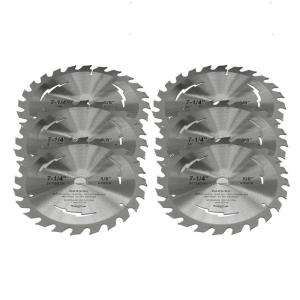  in. Carbide Circular Saw Blades 6 Pack 8900 