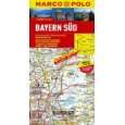 MARCO POLO Karte Bayern Süd 1200.000 Mit landschaftlich schönen 