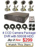 CH DVR Security Camera Network System 19 LCD Monitor  
