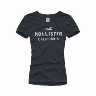 Hollister by Abercrombie Damen T Shirt blau   Grösse S aus den USA 