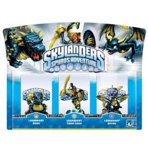 Skylanders Legendary 3 Triple Pack Spyro, Chop Chop, Bash  