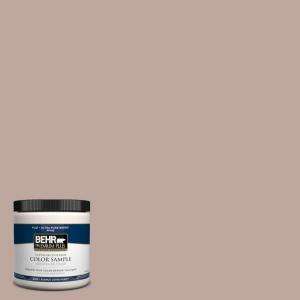 BEHR Premium Plus 8 oz. Heavenly Cocoa Interior/Exterior Paint Tester 