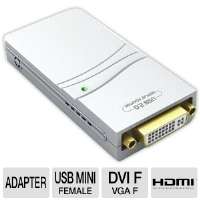 Arkview USB 1612 PC to TV Multi DisplayVideo Adapter   USB 2.0 to DVI 