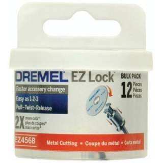 Dremel EZ Lock 1 1/2 in. Metal Cut Off Wheels (12 Pack) EZ456B at The 