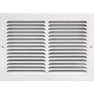SPEEDI GRILLE 14 in. x 8 in. White Return Air Vent Grille with Fixed 