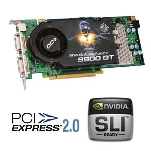 BFG GeForce 9800 GT OC+ Video Card   512MB GDDR3, PCI Express 2.0, SLI 
