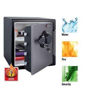 SentrySafe 1.23 cu. ft. Electronic Lock Fire Safes SFW123GTC at The 