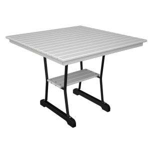   36 in. Black And White Dining Table IVT36FBLWH 