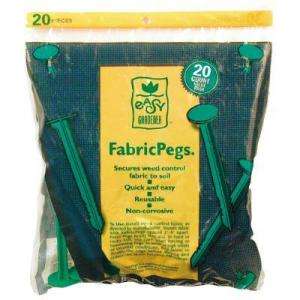 Easy Gardener Landscape Fabric Pegs (20 Pack) 807 