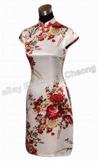 New Chinese Womens Mini Cheongsam Evening Dress/Qipao  