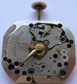 used Benrus watch movement 17 jewels  