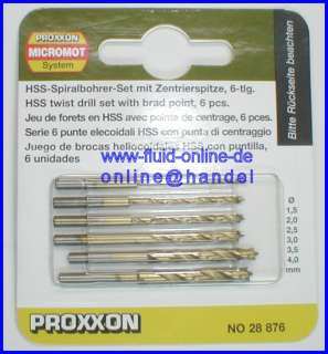 PROXXON 28515 Set für Modellbauer zum Bohren Gravieren 4006274285156 