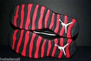 Nike Air Jordan Retro X 10 Sz 9.5 Chicago Bulls White Varsity Red 