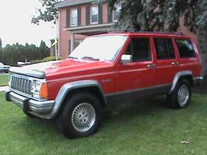1996 Jeep Cherokee Country SUV Sporty Red 4x4 Automatic Research 1996 