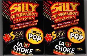 SILLY SUPERMARKET LIKE WACKY PACKAGES NEW SERIES SET  