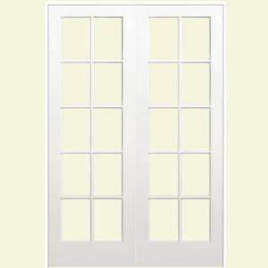   White Inswing 10 Lite French Prehung Door 468265 