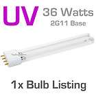 UV Bulb 36W 36 watts Lamp 2G11 Base for Jebo Jebao Sun Sun New 1x