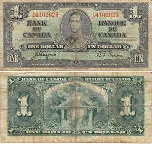 Canada 1 Dollar 1937  