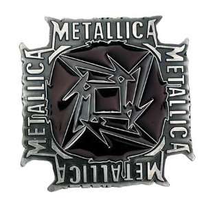 Buckle Metallica, Ninja Star, Metal  Gürtelschnalle  