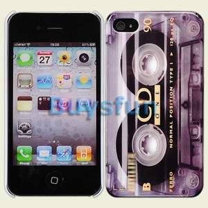   look Cassette Hard Cover Case Skin for Apple iPhone 4 4G 4S  