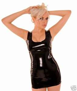 Anita Berg Latex Rubber Dress Kleid m.zipper Gr. S, M, L, XL, XXL 
