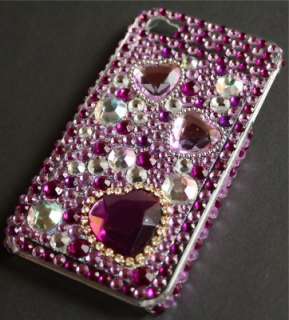 iPhone 4 STRASS Cover Hard Case BLING GLITZER  