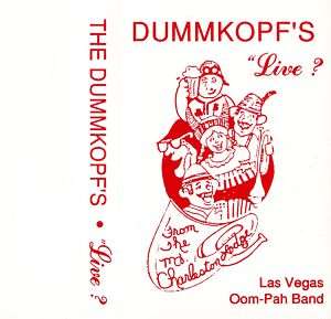 Las Vegas Ooom Pah Band   The Dummkopfs (Cassette) NM  
