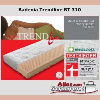 Die Badenia Trendline BT310 Kaltschaummatratze ist einer der neuen 