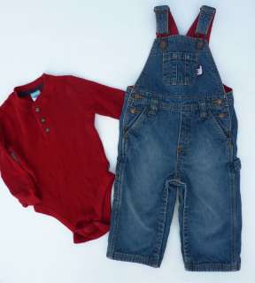 21 pc. GAP Gymboree Boy Fall Shirts Jeans Overalls Clothing Clothes 