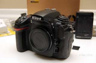 Nikon D300 Camera Body + Battery, Charger, Manual, 4GB Sandisk Extreme 