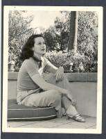 NICE EARLY PORTRAIT OF HEDY LAMARR BY CS BULL   CANDID AT HER BEVERLY 