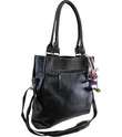 Furmani 98706 Fashion Handbag   Black (Womens)