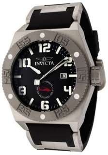 Invicta Watch 0321 Mens I Force Black Dial Black Polyurethane 