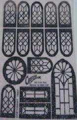 Stained Glass sheet Great for Church Windows  
