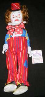   CLOWN EFFANBEES HERE COME THE CLOWNS COLLECTION 18 Porcelain Doll