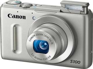 Canon PowerShot S100 Digital Camera SILVER Canon Cat # 5245B001 NEW 