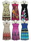   COVER VACATION CRUISE SUMMER CASUAL HALTER SUN DRESS S M L XL