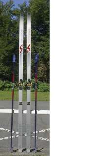 Cross Country 77 Skis 3 pin 200 cm +Poles SPLITKEIN  